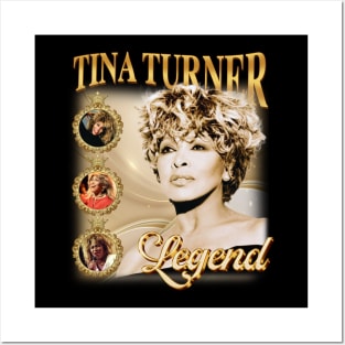 Vintage Tina Turner Retro 80s 90s Style Posters and Art